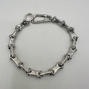 All Saints Silver Men's Bracelet